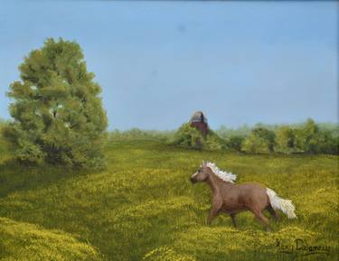 Print of Horse Paintings by Gary Delancey
