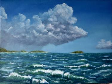 Original Realism Seascape Paintings by Gary Delancey