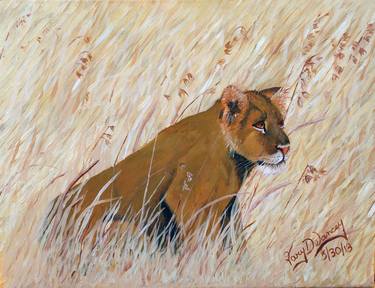 Original Realism Animal Paintings by Gary Delancey