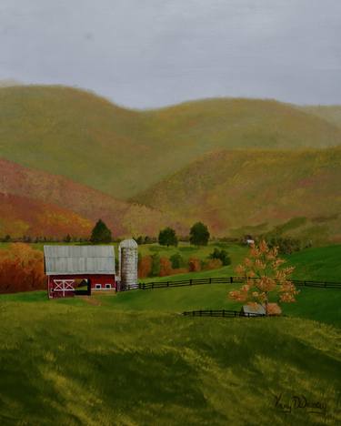 Original Realism Landscape Paintings by Gary Delancey