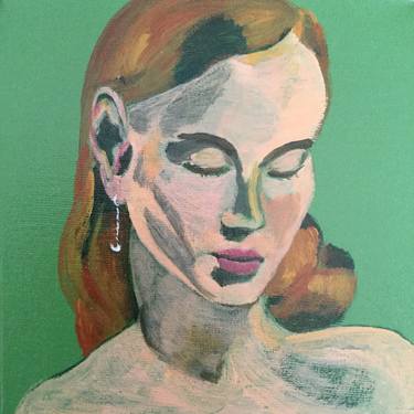 Original Figurative Women Paintings by Caroline PETER