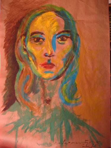 Original Expressionism Women Paintings by Caroline PETER