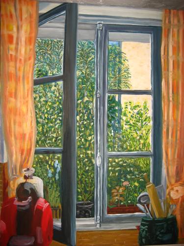 Print of Figurative Interiors Paintings by Caroline PETER