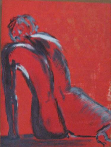 Original Expressionism Nude Paintings by Caroline PETER