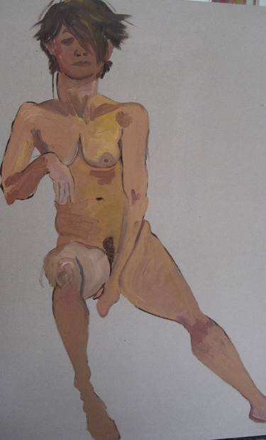 Original Expressionism Nude Paintings by Caroline PETER
