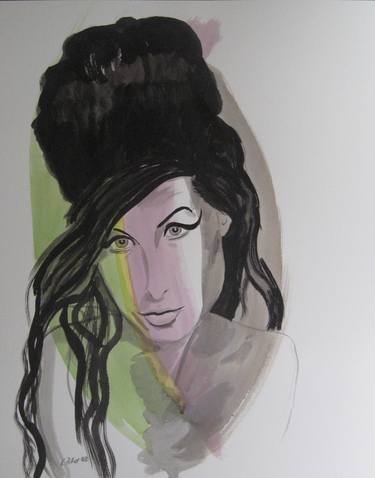 Print of Expressionism Pop Culture/Celebrity Paintings by Caroline PETER