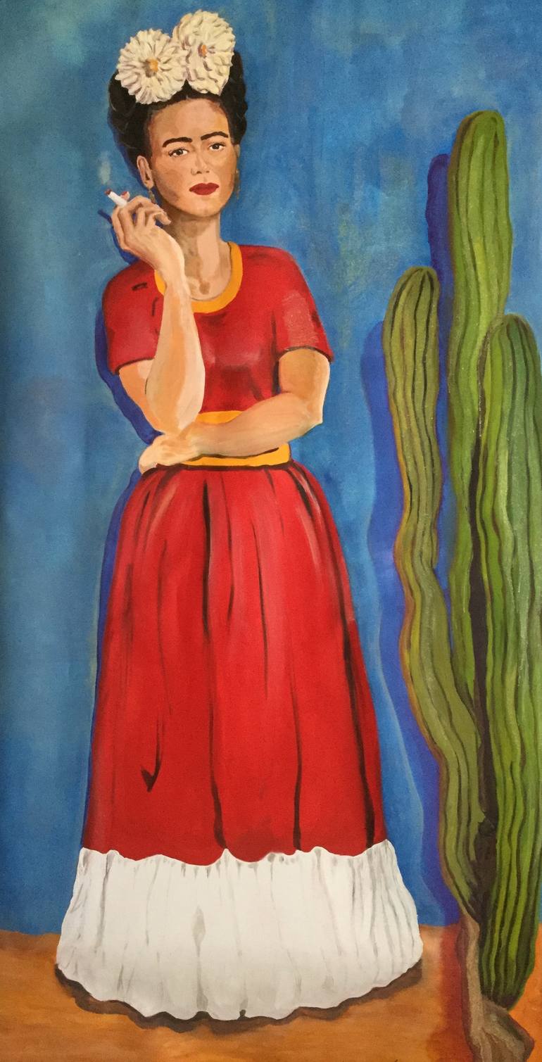 FRIDA Painting By Caroline PETER | Saatchi Art