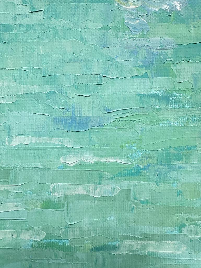 Original Abstract Seascape Painting by Daria Zakharova