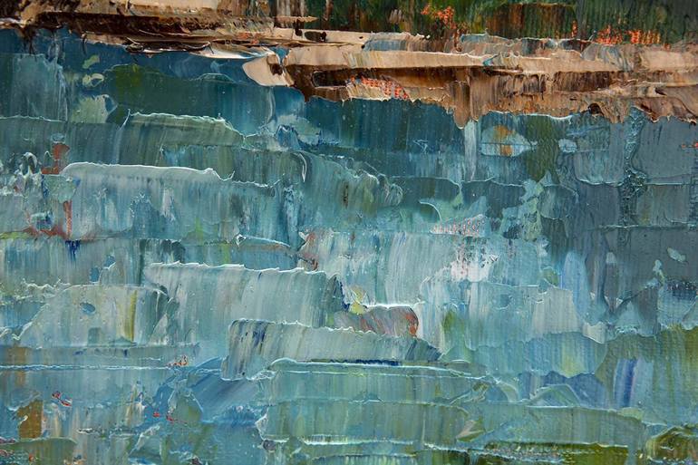 Original Impressionism Seascape Painting by Daria Zakharova