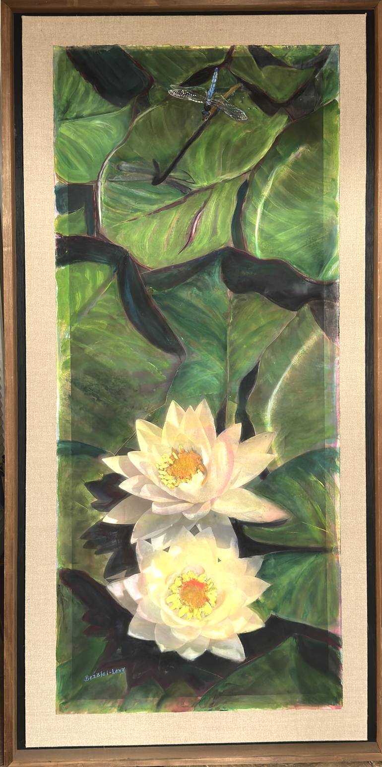 Original Realism Nature Painting by Bezalel Levy