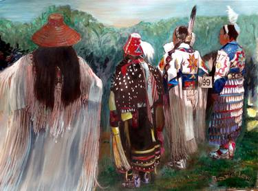 Women at the Powwow thumb
