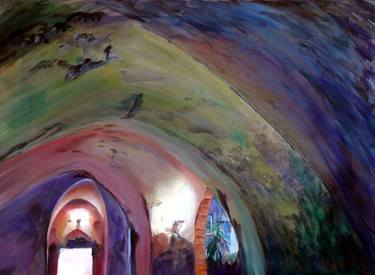 Original Fine Art Architecture Paintings by Bezalel Levy