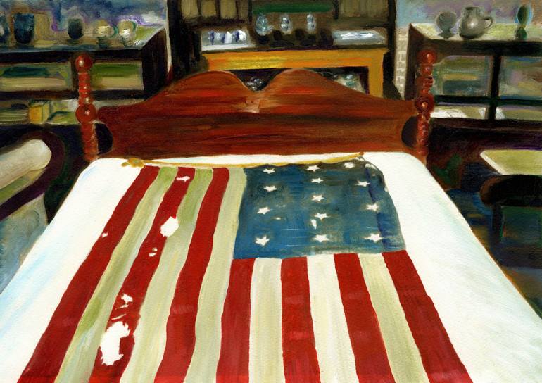 Print of Realism Political Paintings by Bezalel Levy