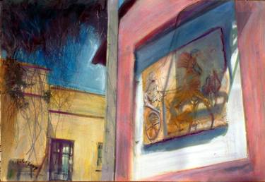 Original Architecture Paintings by Bezalel Levy