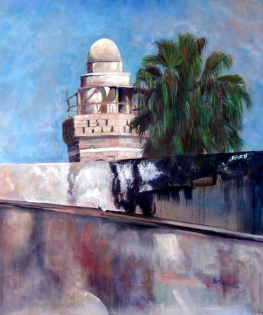 Original Architecture Paintings by Bezalel Levy