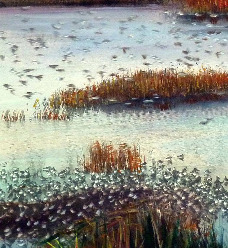 Original Realism Landscape Painting by Bezalel Levy