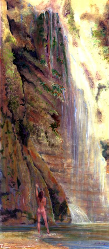 Original Fine Art Nude Paintings by Bezalel Levy