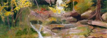 Original Impressionism Landscape Paintings by Bezalel Levy
