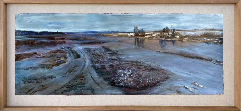 Original Other Landscape Painting by Bezalel Levy