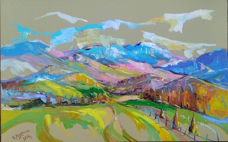 Original  Painting by bogdan vynarchyk