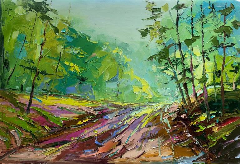 Original  Painting by bogdan vynarchyk