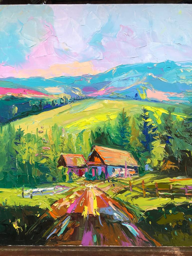 Original  Painting by bogdan vynarchyk