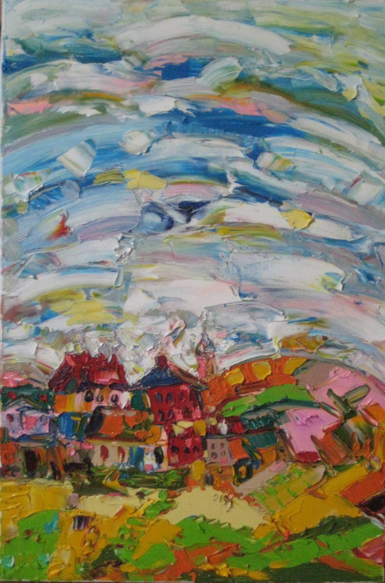 Original  Painting by bogdan vynarchyk