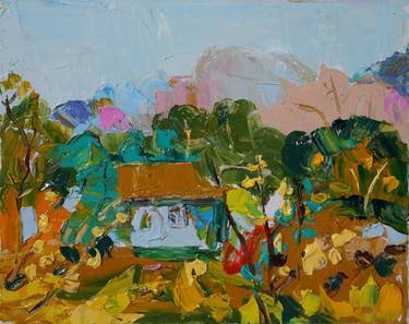 Original Impressionism Landscape Paintings by Bogdan Vynarchyk