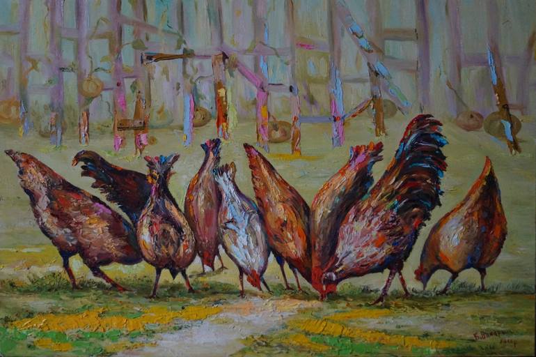 Print of Figurative Animal Paintings by Bogdan Vynarchyk