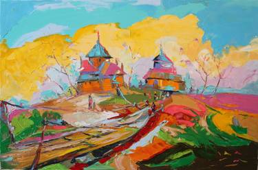 Original Landscape Paintings by Bogdan Vynarchyk