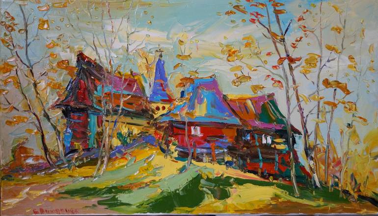 Original  Painting by bogdan vynarchyk