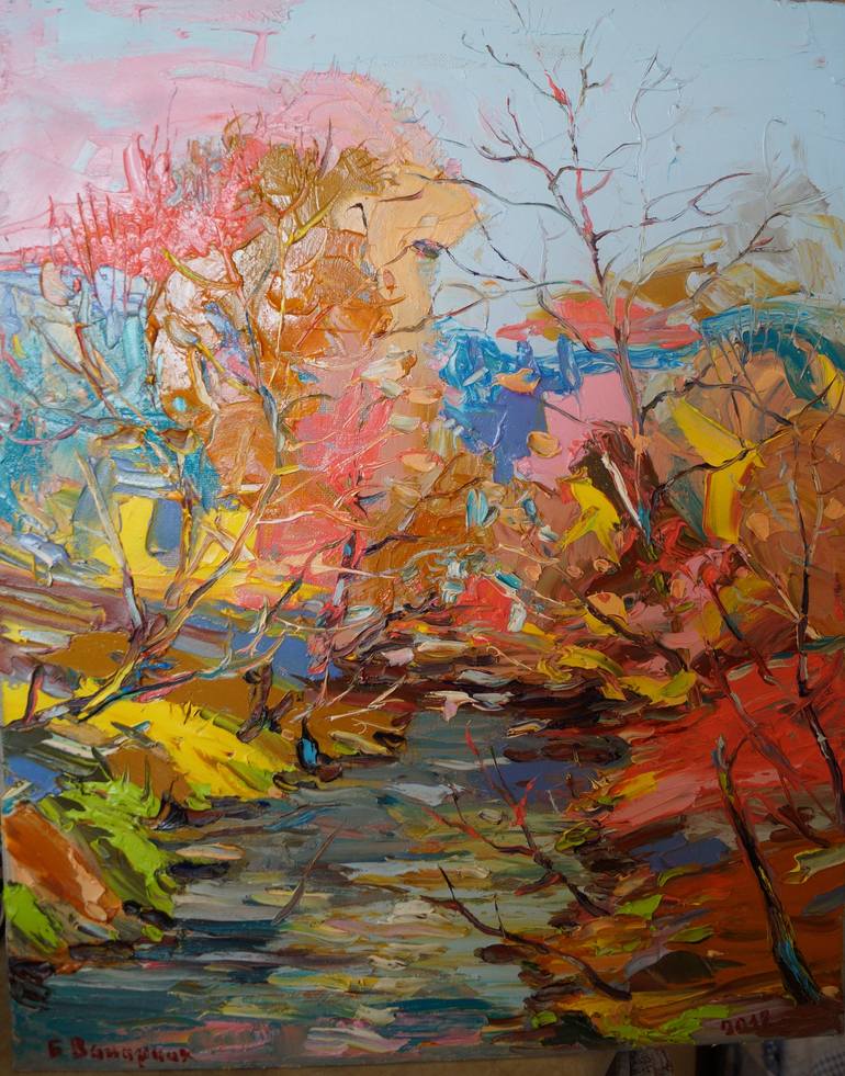 Original  Painting by bogdan vynarchyk