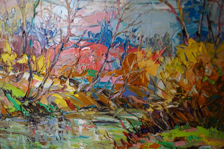 Original Landscape Painting by Bogdan Vynarchyk