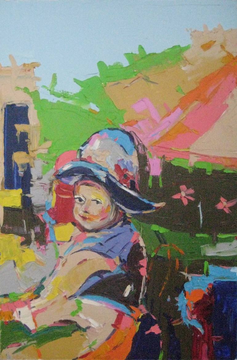 Original Expressionism Portrait Paintings by Bogdan Vynarchyk