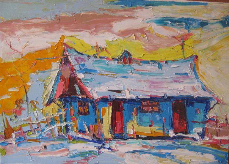 Original  Painting by bogdan vynarchyk