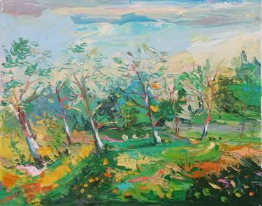 Original Landscape Paintings by Bogdan Vynarchyk