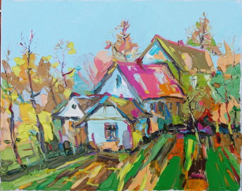 Original  Painting by bogdan vynarchyk