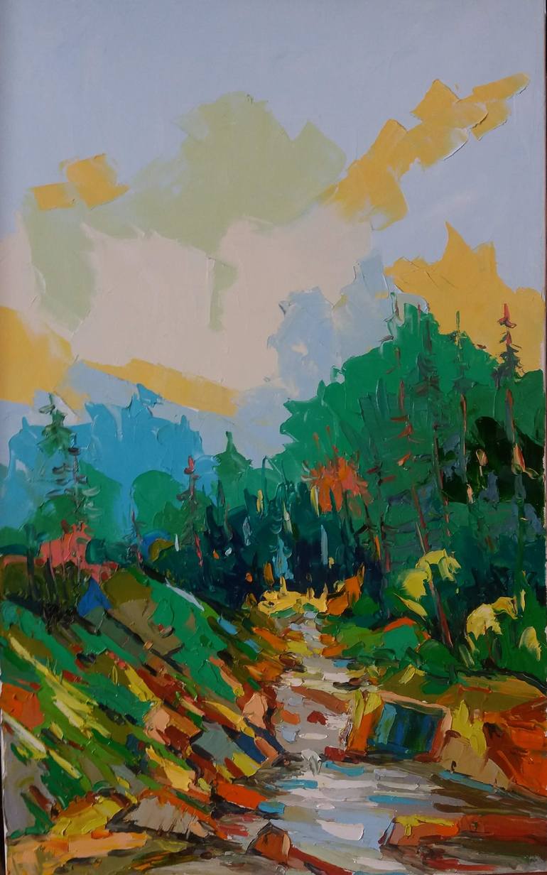 Original  Painting by bogdan vynarchyk