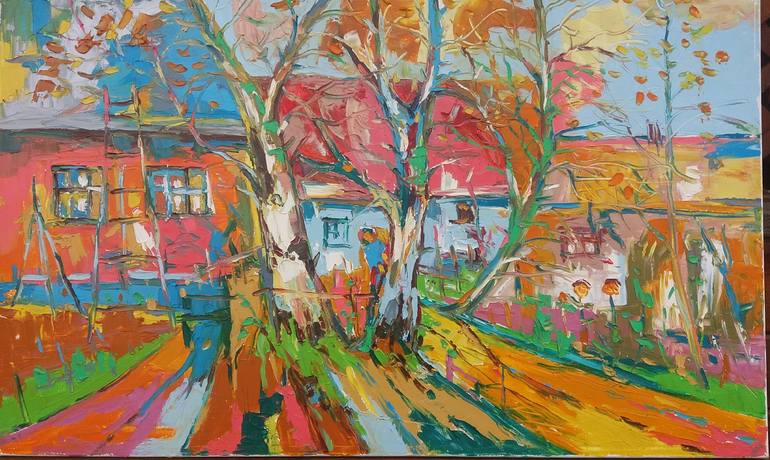 Original  Painting by bogdan vynarchyk