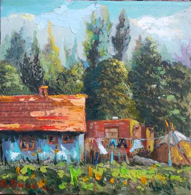 Original Impressionism Landscape Paintings by Bogdan Vynarchyk