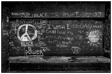 Original Black & White Graffiti Photography by Michel Godts