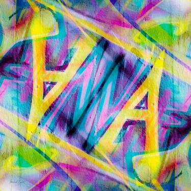 Print of Abstract Graffiti Photography by Michel Godts