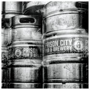 Prison City Beer Barrels - 1/1 Limited Single Edition 16x16 thumb