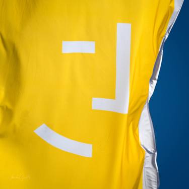 Yellow Flag Profile - 1/1 Limited Single Edition 16x16 thumb