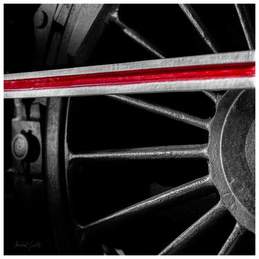 Print of Abstract Train Photography by Michel Godts