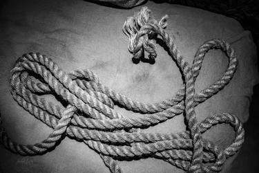 Rope Over Canvas - 1/1 Limited Single Edition 24x16 thumb