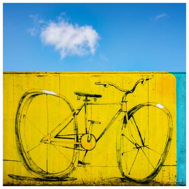 Print of Realism Bicycle Photography by Michel Godts
