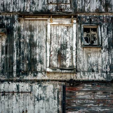 Decayed Barn Wall - 1/1 Limited Single Edition 20x20 thumb