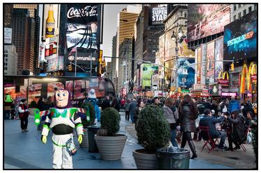 Buzz Lightyear on Times Square - 1/1 Limited Single Edition 18x12 thumb