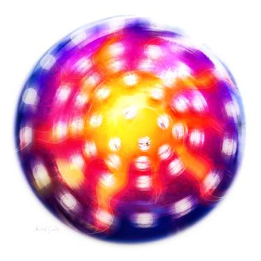 Spinning Sun Lights - 1/1 Limited Single Edition 20x20 thumb